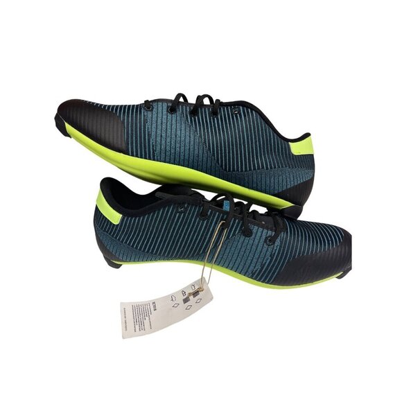 NEW! Adidas Men's The Road Cycling 2.0 Shoes Three Bolt Blue Green 7 Women's 8 - Picture 5 of 8